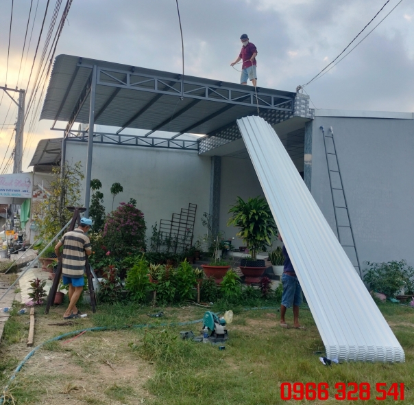 Nhà tiền chế, Châu Thành Tiền Giang. Đt 0966328541
