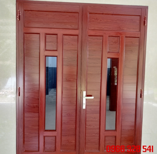Thi công Cửa nhôm nẹp gài  Tiền Giang- Nhôm Kính Anh Tuấn