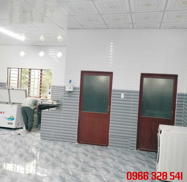 Thi công Cửa nhôm nẹp gài  Tiền Giang- Nhôm Kính Anh Tuấn