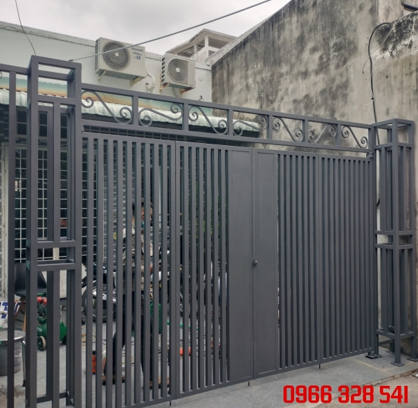 Cổng rào giá rẻ Châu Thành Tiền Giang 