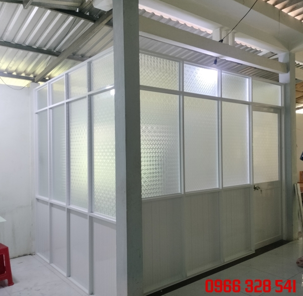 Vách nhôm kính giá rẻ Châu Thành 0966328541